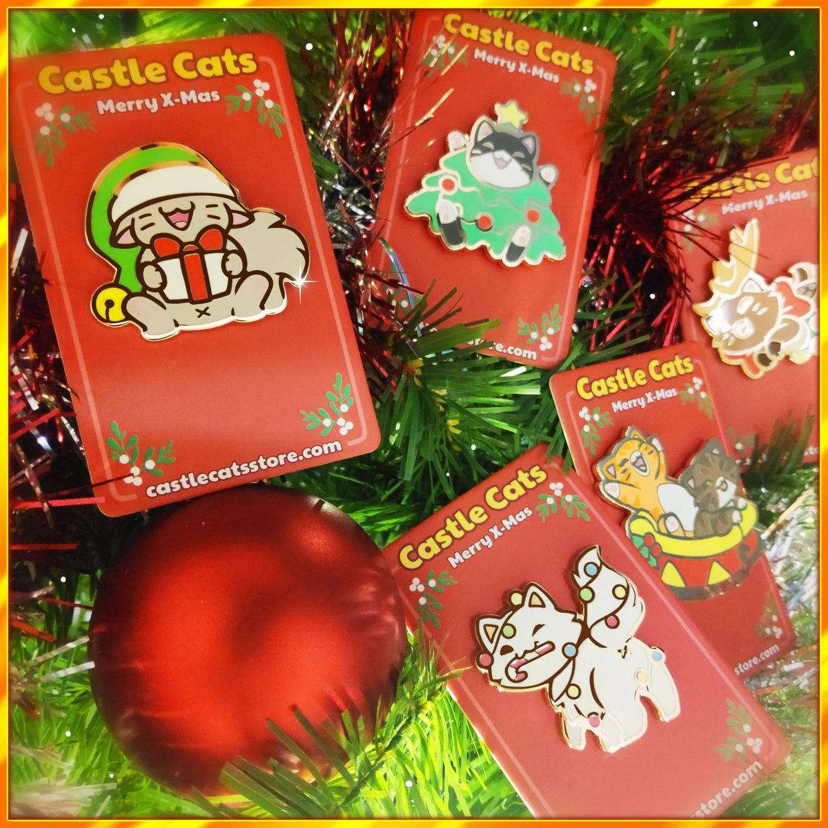 christmas collection Castle Cats Store