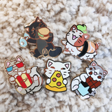 Chief "Choco" Pin - Castle Cats