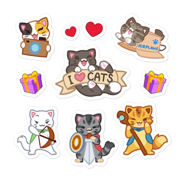 Hobbies Stickers – Castle Cats Store