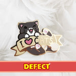 [DEFECT] I <3 CATS Pin - Castle Cats Store