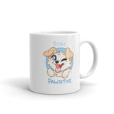 Lyra "Pawsitive" Mug - Castle Cats Store