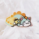 Tea-Rex Pin - Castle Cats